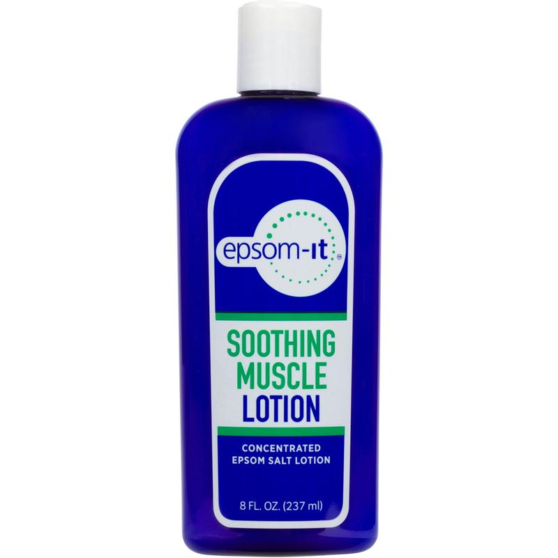 Soothing Muscle Lotion Bottle