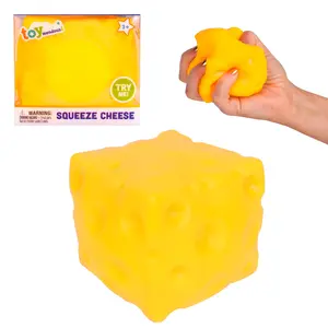 [US SELLER] Toymendous - Squeeze Cheese [FAST SHIPPING] Large Squishy Stress Toy [100% AUTHENTIC]