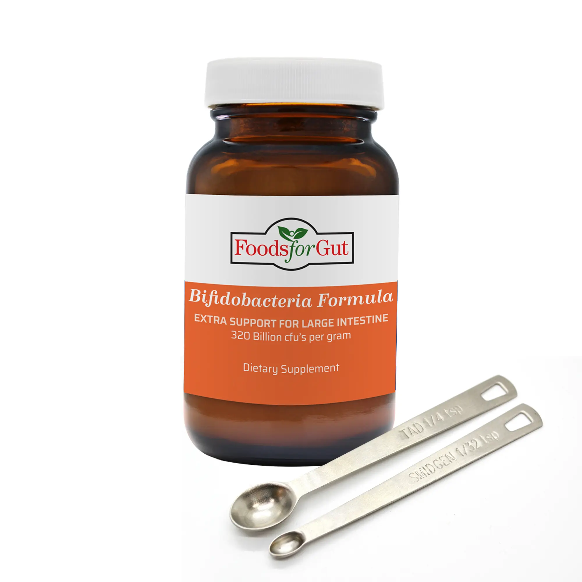 Foods For Gut Bifido Formula 320 Billion cfu's | Made in USA | No Additives | Direct from Manufacturer | No Third-Party Storage | Immune Support | May Help Leaky Gut Repair |