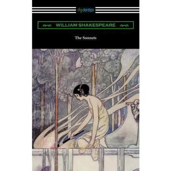 Used William Shakespeare's The Sonnets - Annotated by Henry N. Hudson, Introduction by Charles Harold Herford - English Paperback Poetry Literature Book with Annotations & Love Themes
