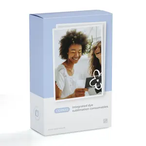 Hanin Photo Paper for CP2100, Z3 – 4PASS Film Cartridge, 2.1 x 3.4 Inches, 20 Sheets, Compatible with Mini Photo Printer, Photographic Kit, Photography Tool