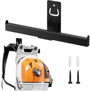 Backpack Leaf Blower Hanger, Backpack Sprayer Wall Mount,Heary Duty Chainsaw Blower Storage Organizer Holder for Garage Storage, Weed Eater Hanger, Lawn Care Accessories, 1 Pack