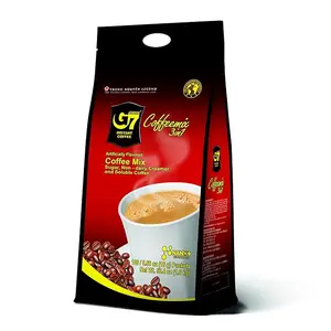 Trung Nguyen — G7 3 in 1 Instant Coffee — Roasted Ground Coffee Blend w/Non-dairy Creamer and Sugar — Strong and Bold — Instant Vietnamese Coffee | 100 Packets x 1 Pack