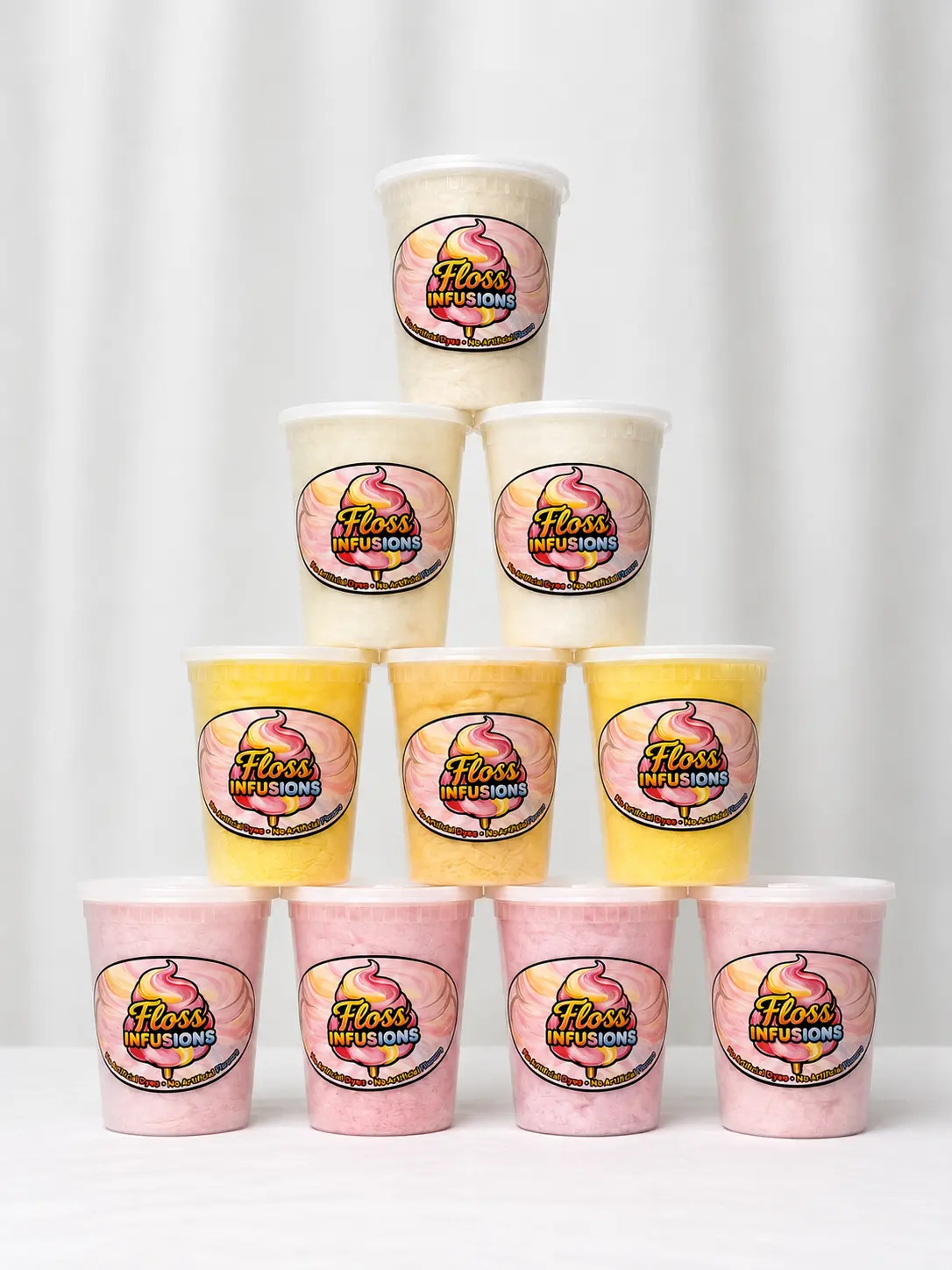 Artificial Dye Free Cotton Candy By Floss Infusions