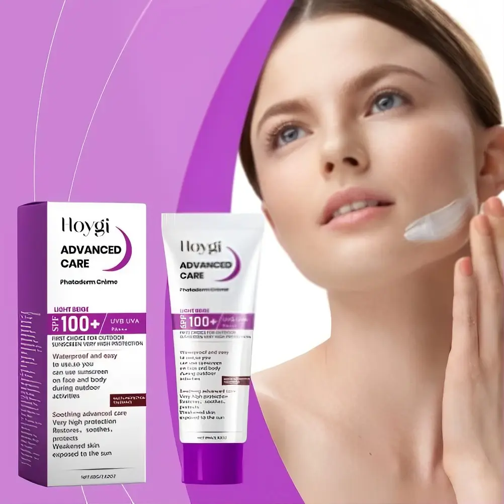 Hoygi Advanced Care Phataderm Crème SPF 100+ UVA/UVB Protection Light Beige Sunscreen for Face & Body