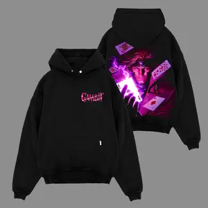 Gambit 8 MCU Lightweight Cotton Hoodie Sweater T-Shirt, The Gambit Hoodie Sweater T-Shirt , Retro Comic Hoodie Sweater T-Shirt , Gift Hoodie Sweater T-Shirt , Comic Outfit