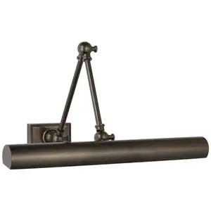 Cabinet Maker LED Library Light Bronze