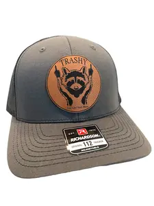 TRASHY Just Like Your Mom Feisty Raccoon Patch Hat Adjustable Richardson 112