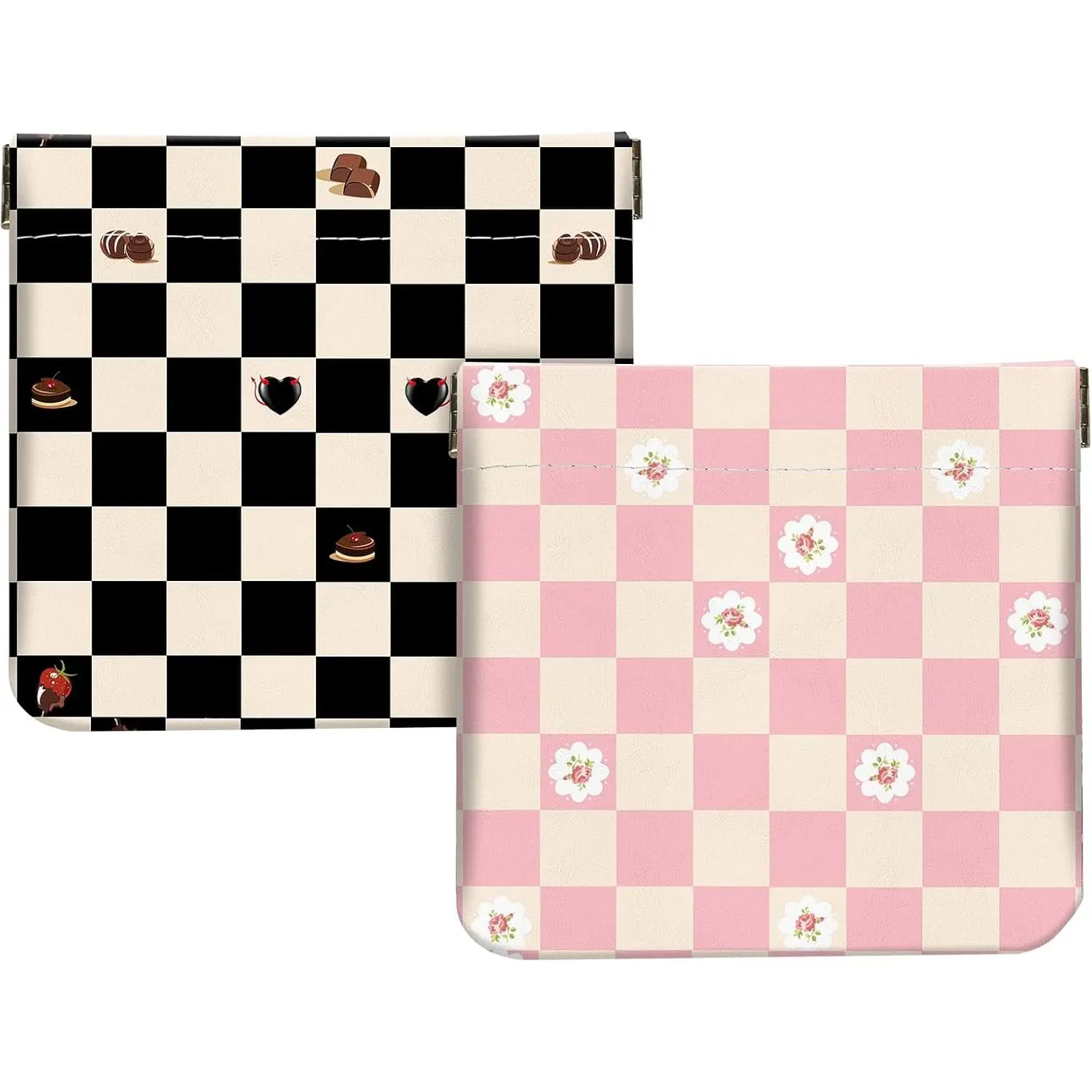 Black and pink checkered1