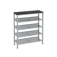 Silver-5 Tier (11.8"D x 29.5"W x 36.6"H)