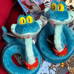 Zootopia 2 Gary A Snake Plush Toy Huggable Stuffed Animal Bendable Tail Flexible Curlable Anime Fidget Toy Decorative Ornament Kids Christmas Birthday Gift