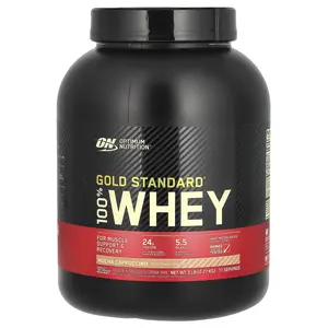 Optimum Nutrition Gold Standard® 100% Whey, Mocha Cappuccino, 5 lb (2.27 kg) Optimum Nutrition Gold Standard® 100% Whey, Mocha Cappuccino, 5 lb (2.27 kg)