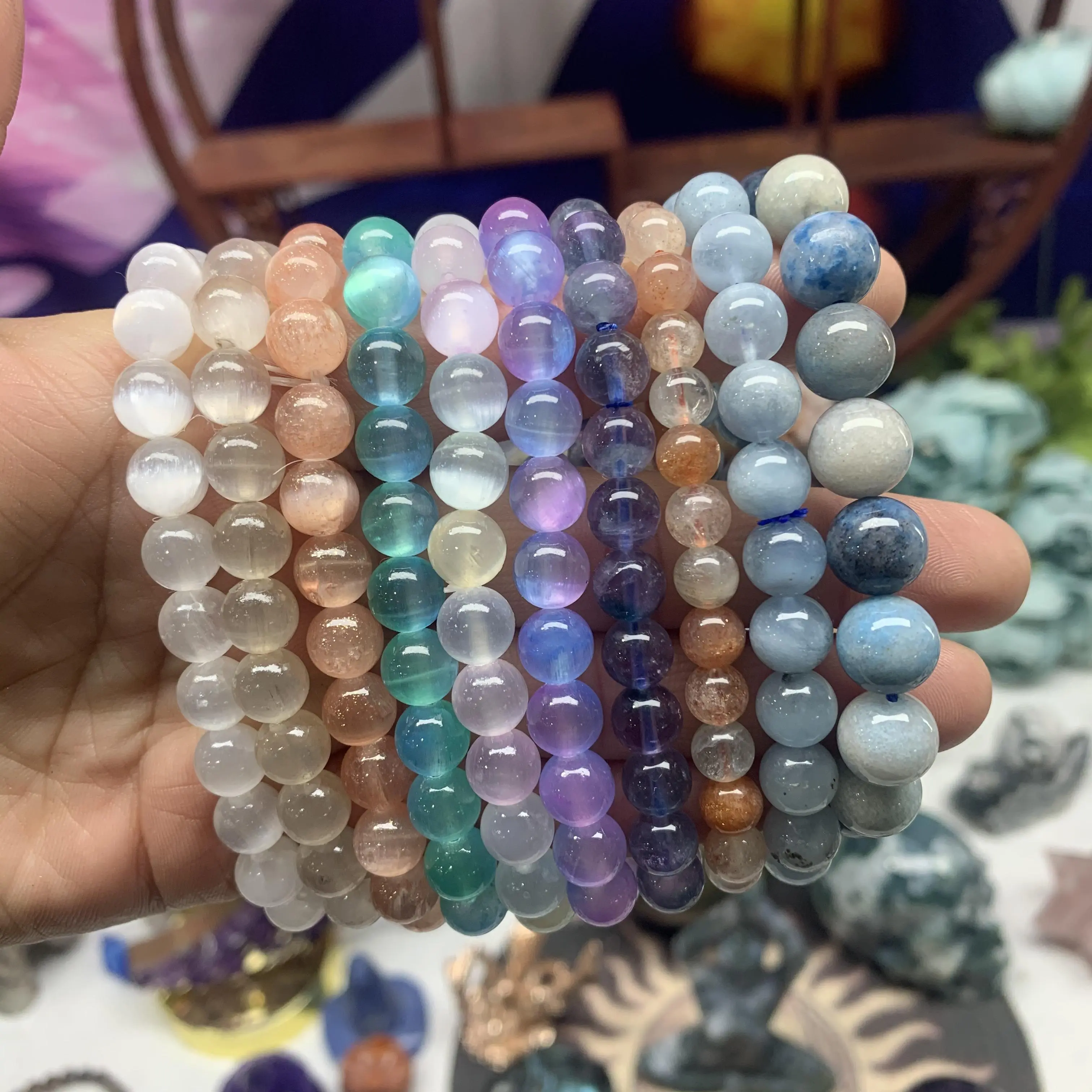 Natural Crystal Bracelets Collection, Premium Jewelry Accessories for Daily Wear
