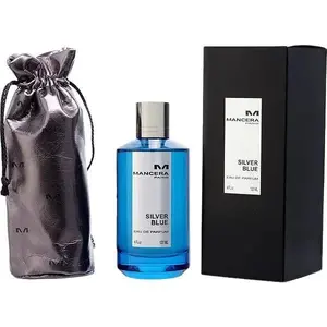 Mancera Silver Blue for Unisex Eau de Parfum Spray, 4.0 Ounce