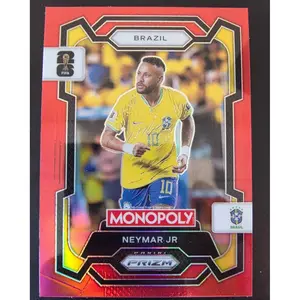 2026 Panini Prizm Monopoly FIFA World Cup Neymar Jr RED SSP Card #15 Brazil