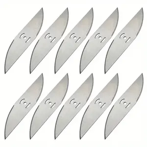 Garden Power Tool Accessories 10 Pieces Metallic Blade 5mm Hole Plate for Electrical Brush Cutter Grass Trimmer The grass-cutting blades used on the electric lawn mower Electric lawn mower parts