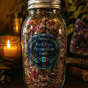 Divine’s Evil Eye Protection Bath + Candle Bundle