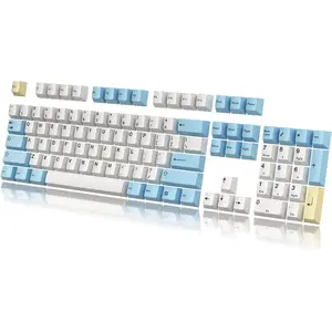 Custom Keycaps | Dye Sublimation PBT Keycap Set for Mechanical Keyboard | 139  | Cherry Profile | ANSI -Layout | Compatible with Cherry MX, Gateron, Kailh, Outemu | Pegaso