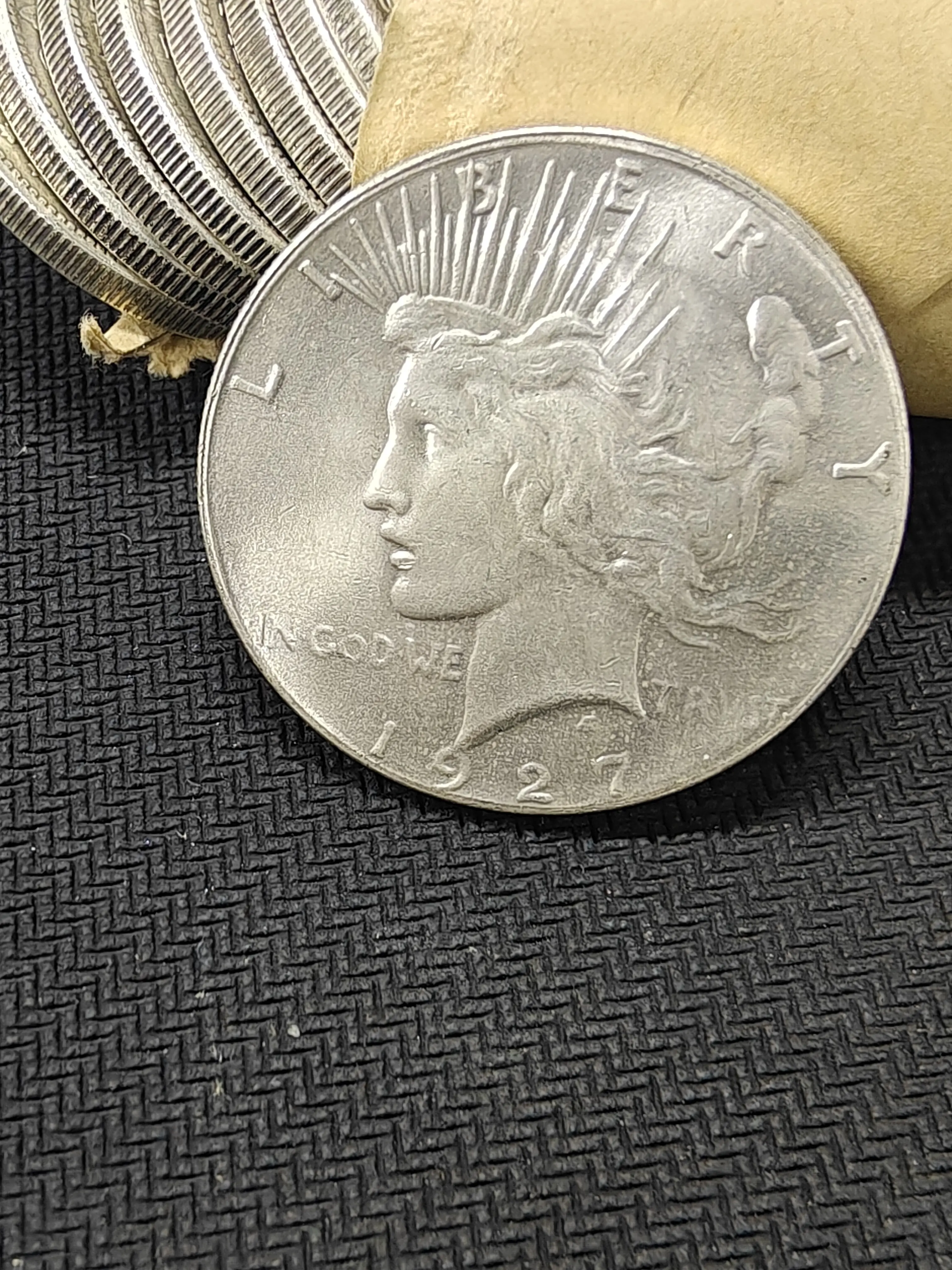 1927 Peace Silver | Radiant Liberty • American Eagle & Sunrise Design