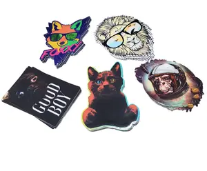 Custom Vinyl Sticker Labels Decals with Your Design Pictures Logo Cut To Any Shape, UV Ink Waterproof Contour Die Cut Sheets Outdoor Durable