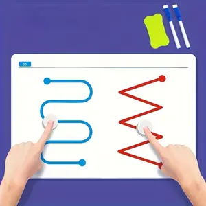 20 Piece Action Coordination Practice Set, Cardboard Material, No Batteries Required, Three Difficulty Levels, Ideal for Skill Development