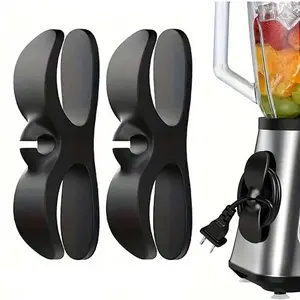 2pcs set Power Cord Organizer, Wall Mount Cable Holder, Kitchen Storage Cable Management, Home Appliance and Wire Winder, Cable Organizer Clips