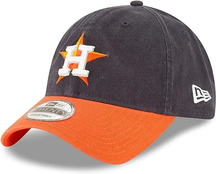 New Era 9Twenty Houston Astros Core Classic Cap - Blue 11591537, Hat, Astros Graphic Hats, Resizable Sliding Closure