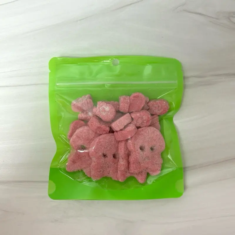 RASPBERRY SOUR SKULL/MINI RASPBERRY SOUR SKULLS