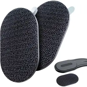 [Size:2.83" X 1.77" 2 Pack Single-Sided 3M VHB Adhesive Pad with Loop Strip Replacement Only Compatible with Magsafe Car Mount Detachable[#253]