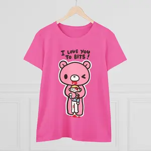 Gloomy Tee - Woman Size Anime Cutecore Gloomy Bear T-shirt - Japanese Fashion Kawaii Gore Tshirt - JojifukuPink Teddy Shirt