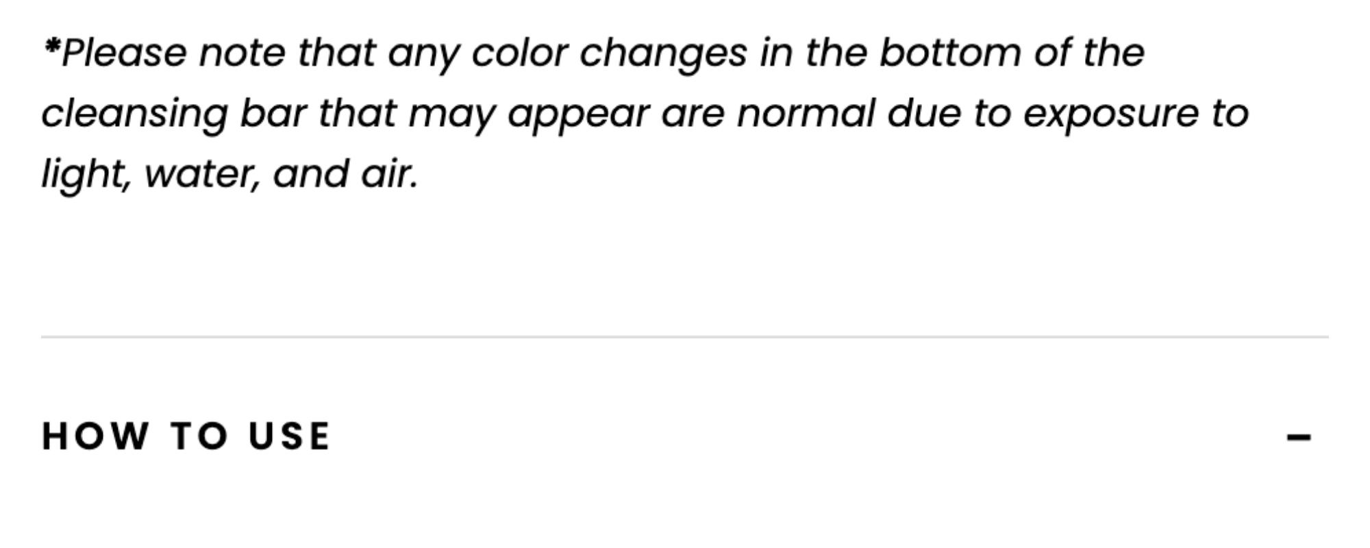 Clear and Even Tone Body Cleansing Bar