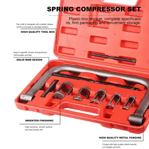 Valve Spring Compressor Kit Removal And Installation Tools Engine Spring Compressor Valve 10pcs Clamp Set