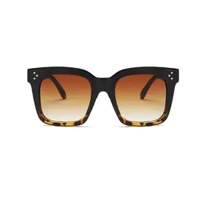 Adele Luxe Frame Sunglasses - Elegant Square Style with UV400 Protection, Polycarbonate Frame, Acrylic Lenses, Includes Protective Case
