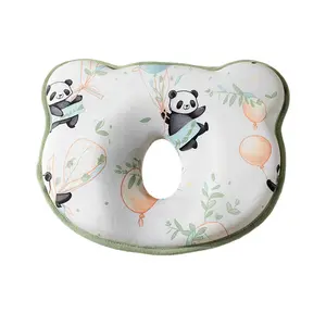 Baby Head Support Pillow - Breathable Newborn Head Shaping Pillow, Prevent Flat Head, Soft Baby Sleep Cushion #               Baby Headrest