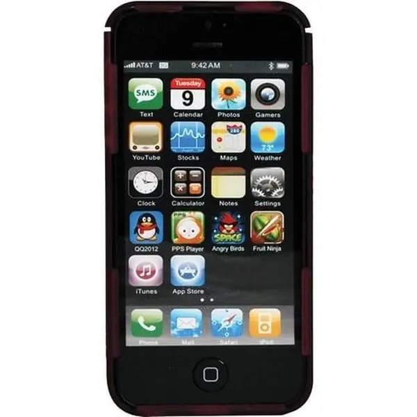 Nite Ize 20TC Connect Case for iPhone 5 - 5S- Translucent Cranberry