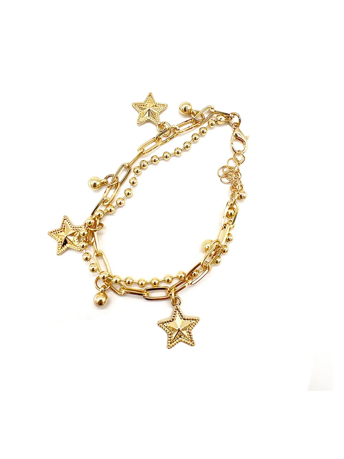 Minimalist Temperament Star Charm Decor Bracelet, Fashionable Jewelry for Women & Girls, Fashion Jewelry, Trendy All-match & Exquisite Jewelry for Bir