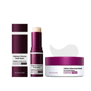 Calcium Volume Multi Balm+Eye Patch 60ea Korean Skin Care Cosmetics with Collagen Extract Elasticity Eye Shiel dSkin Repair