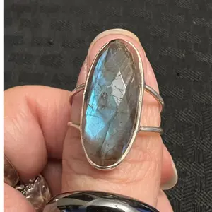 Labradorite Large Oval Size 9