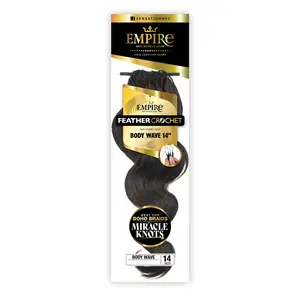 Sensationnel Human Hair Crochet Braids Empire Feather Crochet Body Wave 14" (50g)