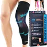 Copper Compression Full Leg Compression Sleeve - Thigh-to-Ankle Recovery Aid Sports Sleeves & Support for Workouts, Everyday Sports