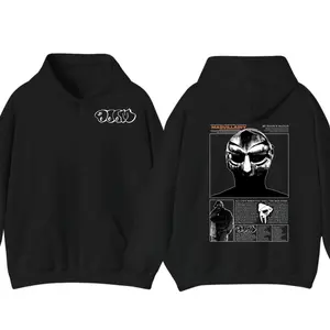 MF Doom Hoodie, Doomsday, Madvillain Metal Face Music Gift, MF Doom Shirt Classic Hoodie, T-Shirt Trendy