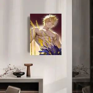 Painting Calligraphy Minimalist Inner Frame Painting Elevate Game Your Space Phainon Light Video Luxury Inner Frame Decor S-Star Create Honkai a Premium Home Vibe No Rail Drilling Needed Easy to Hang HD Art Inner Frame