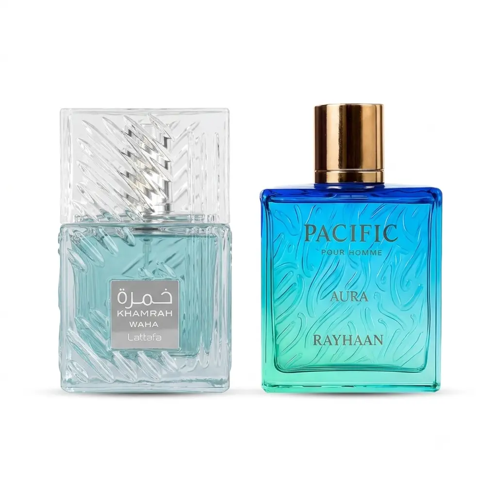 Endless Summer Duo: Rayhaan Pacific Aura + Lattafa Khamrah Waha Endless Summer Duo: Rayhaan Pacific Aura + Lattafa Khamrah Waha
