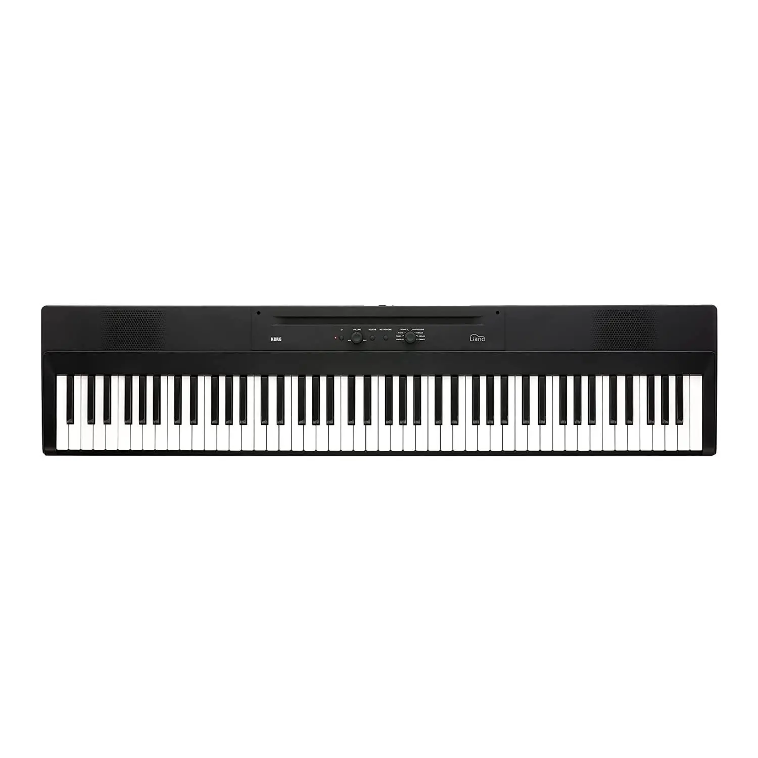 Korg Liano Portable 88-key Digital Piano w/ Semi-Weighted Keys, Bass Reflex Speakers and includes a Sustain Pedal & Power Adapter - Black