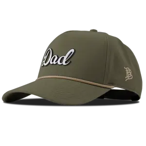 Dad Script Curved Canvas 5 Panel Rope