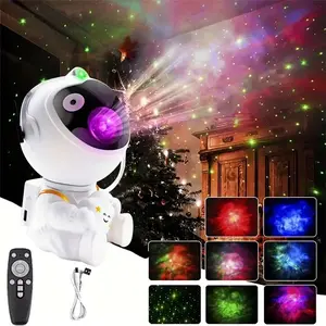 Astronaut Galaxy Star Projector Starry Night Light-Starry Nebula Ceiling Projection Lamp with 8 Modes, Remote and 360 Adjustable, Gift for Kids Adults for Bedroom Decor Aesthetic