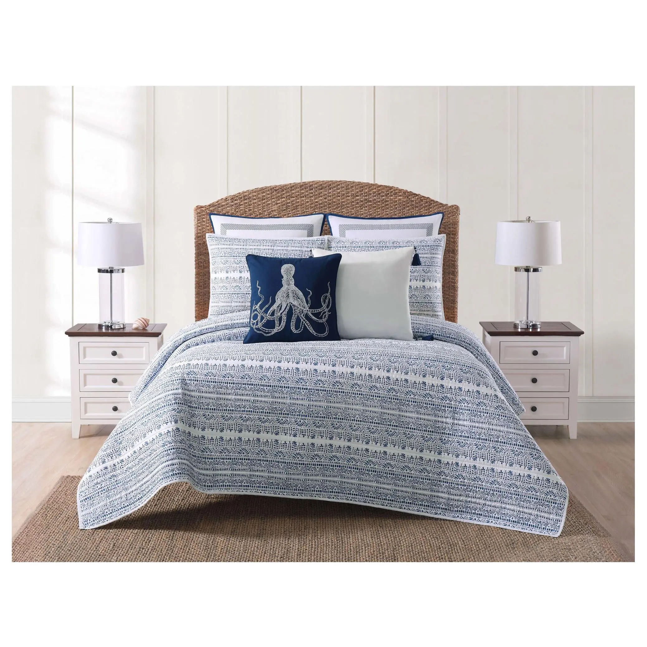 Oceanfront Resort Reef Twin XL Quilt Set