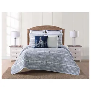 Oceanfront Resort Reef Twin XL Quilt Set