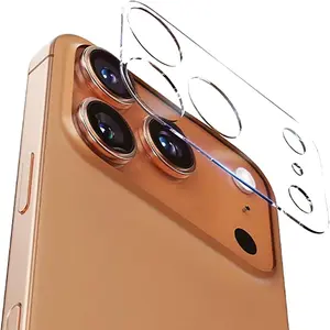 2-Pack Lens Protection Transparent Base Sticker for iPhone 17 Pro Max 17 Air 17 Pro Max, Camera Lens Guard Film