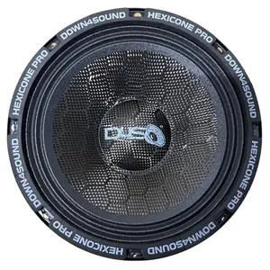 Down4Sound Hexicone PRO 80 SS4 All SZN - 8" Carbon Fiber Pro Audio Speaker - 275W RMS (Single)